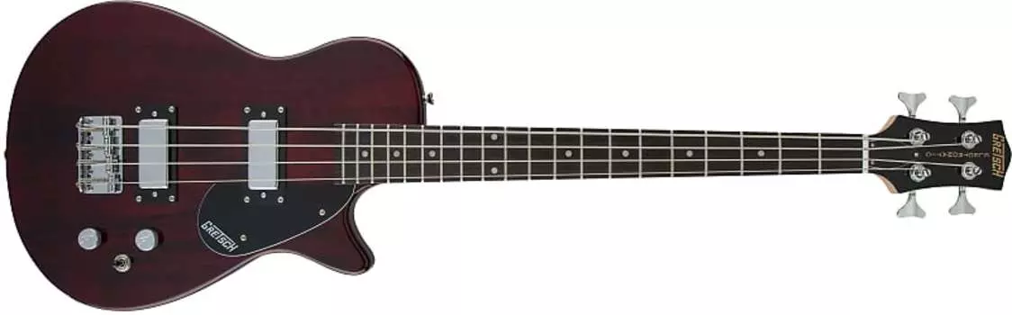 Gretsch G2220 Junior Jet Bass II с грифом из орехового дерева - Морилка из орехового дерева G2220 Junior Jet Bass II with Walnut Fretboard