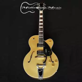 Gretsch G2420T Streamliner Hollow Body с Bigsby — глянцевая отделка Golddust
