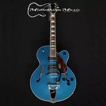 Gretsch G2420T Streamliner Hollow Body с Bigsby — отделка Riviera Blue G2420T Streamliner Hollow Body w/Bigsby