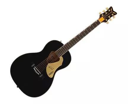 Gretsch G5021E Rancher Penguin Parlor Acoustic/Electric - черный с палисандровым покрытием FB Gretsch G5021E Rancher Penguin Parlor /Electric- Black w/ FB