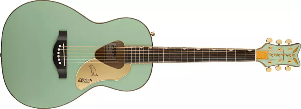 Gretsch G5021E Rancher Penguin Parlor Acoustic/Electric — мятный металлик