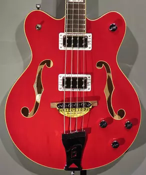 Gretsch G5442BDC 2021 прозрачный красный