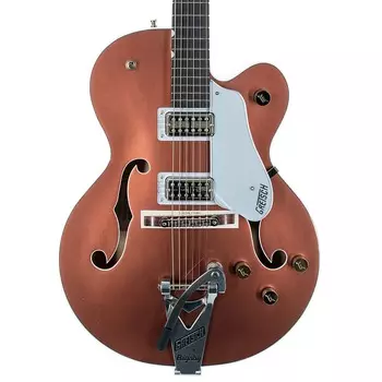 Gretsch G6118T Players Edition Anniversary, двухцветный медный металлик/сахара металлик, Bigsby G6118T Players Edition Anniversary, 2-Tone Copper Metallic/, Bigsby