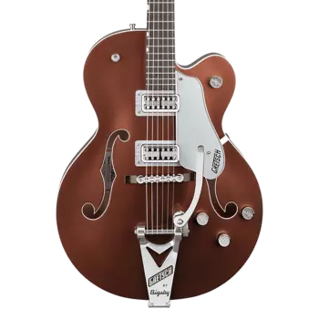 Gretsch G6118T Players Edition Anniversary Hollow Body with String-Thru Bigsby - накладка на гриф из палисандра