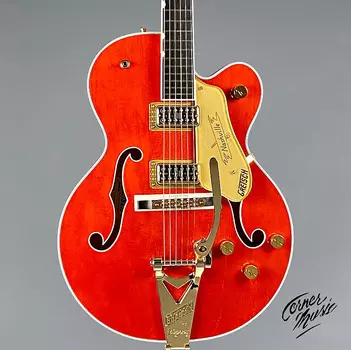Gretsch G6120TG Players Edition Nashville 2022 Оранжевое пятно