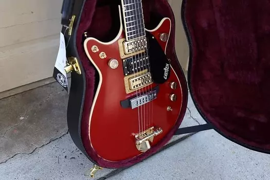 Gretsch G6131G-MY-RB Ограниченная серия Фирменный реактивный самолет Malcolm Young G6131G-MY-RB Limited Edition Malcolm Young Signature Jet