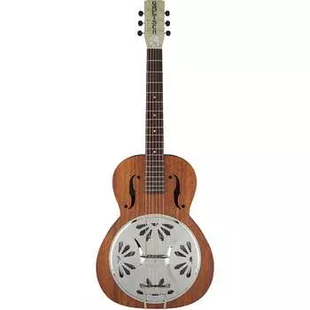 Gretsch G9200 Boxcar Round-Neck, гитара с резонатором в корпусе из красного дерева 2715013521