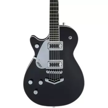 Gretsch Guitars G5230LH Electromatic Jet FT Single-Cut V-образный стоптейл Леворукая электрогитара черная