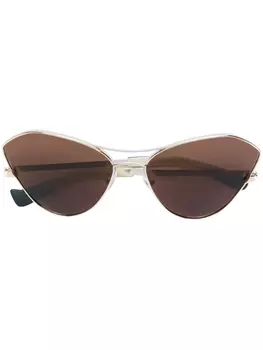 Grey Ant солнцезащитные очки 'Fluxus', металлик