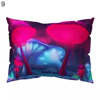 Гриб Медуза Лесной принт Диван Автомобиль Пледы Наволочка Чехлы Декор 9 # Stuttg