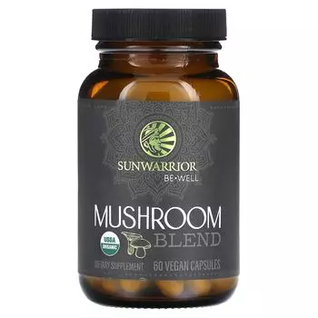 Грибная смесь, 60 веганских капсул Sunwarrior