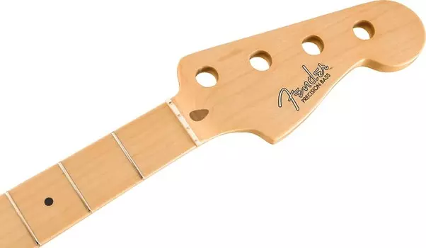 Гриф Fender American Original '50s Precision Bass, толстая буква "C", 20 высоких винтажных ладов, клен