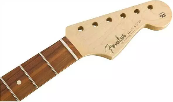 Гриф Fender Classic Player 60's Stratocaster, 21 средний лад Jumbo, Pau Ferro, форма C 2021 Classic Player 60's Stratocaster Neck