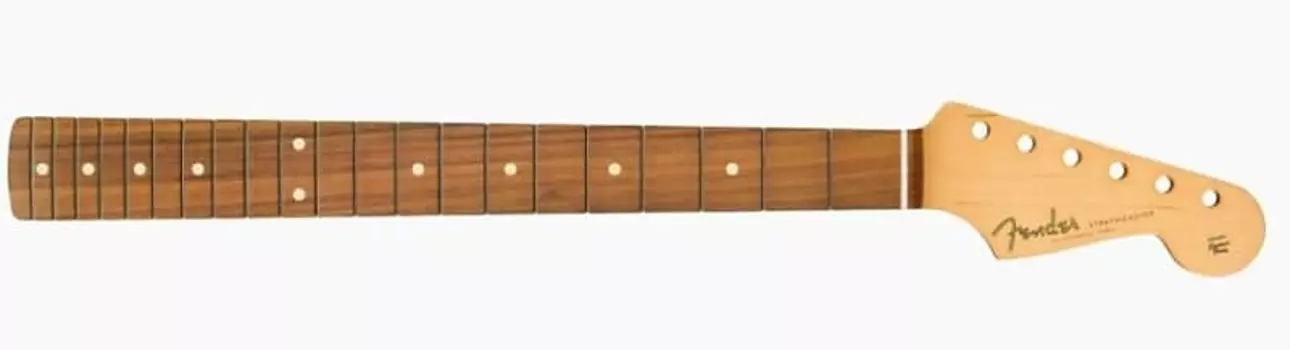 Гриф Fender Classic Series 60's Stratocaster - накладка на гриф Pau Ferro Classic Series 60's Stratocaster Neck Pau Ferro Fingerboard
