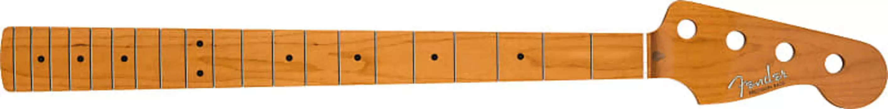 Гриф Fender из жареного клена Vintera '50's Precision Bass, 20 винтажных ладов, форма 7,25", "C" Vintera Series