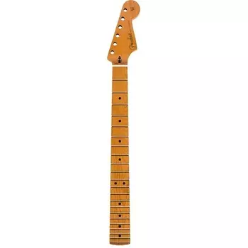 Гриф Fender Stratocaster из жареного клена, 22 лада Jumbo, 12 дюймов, плоскоовальная форма Necks