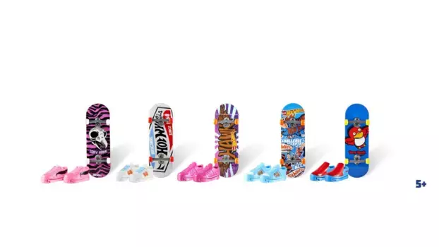 Гриф и обувь Hot Wheels Skate, скейтборд Tony Hawk, разные Цвета, 1 шт, в ассортименте