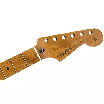 Гриф Stratocaster из жареного клена Fender Flat Oval Roasted Maple Stratocaster Neck