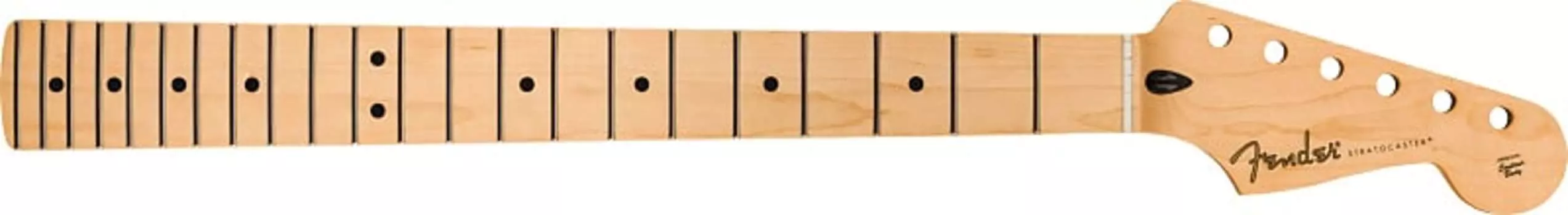 Гриф Stratocaster серии Fender Player, 22 лада Medium Jumbo, клен 9,5 дюйма, современная буква «C» Player Series Stratocaster Neck
