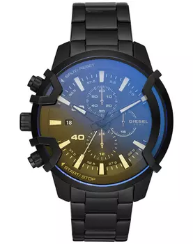 Грифонированные наручные часы dz4529 Diesel, черный