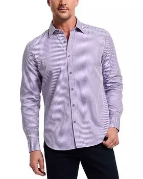 Гринвич Рубашка Длинный Рукав Тканая Robert Graham, фиолетовый
