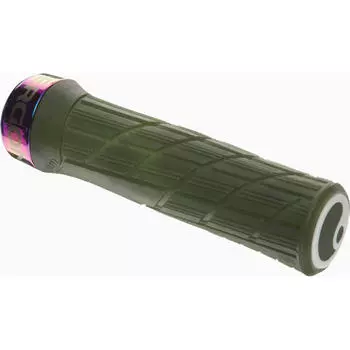 Грипсы GE1 EVO Slim Factory - Frozen Moss Green/ Oil-Slick ERGON, зеленый