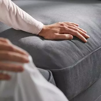 ГРЁНЛИД Диван, Люнген средний серый GRNLID IKEA