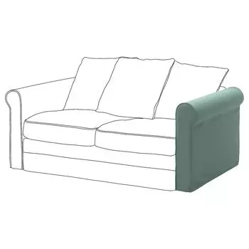 ГРЁНЛИД Подлокотник, Люнген светло-зелёный GRNLID IKEA