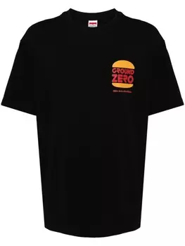 Ground Zero футболка с логотипом, черный