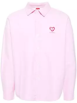 Ground Zero рубашка с логотипом, розовый