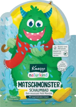 Грязевой монстр для пенной ванны 40 мл. Kneipp Naturkind