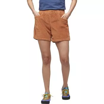 Грязный вельветовый шорт Black Diamond, коричневый