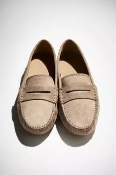 Грубые мокасины H&M, бежевый