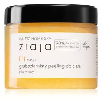 Грубый скраб для тела Ziaja Baltic Home Spa Wellness Fit Mango