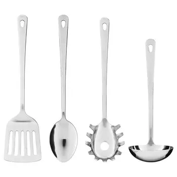 GRUNKA ГРУНКА Кухонные принадлежности,4 предмета, нержавеющ сталь IKEA