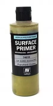 Грунт акриловый Vallejo Surface Primer, IJA-Kare-Kusa-IRO Parched Grass (поздний), 200 мл