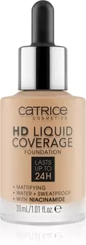 Грунт Catrice HD Liquid Coverage, 032 - Nude Beige 30 ml