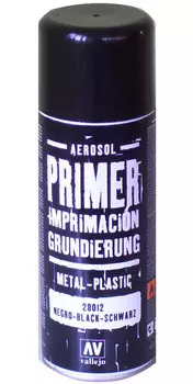 Грунтовка, черная, 400 мл. Vallejo