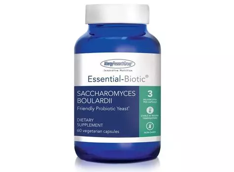 Группа по исследованию аллергии, Essential-Biotic SACCHAROMYCES BOULARDII, 120 вегетарианских капсул ARG