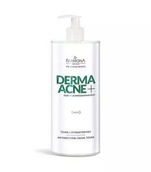 Грушевый антибактериальный тоник с AHA-кислотами, 500 мл Farmona, Dermaacne