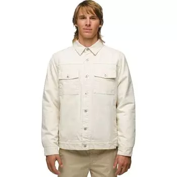 Грувер куртка из хлопка Prana, цвет chalk