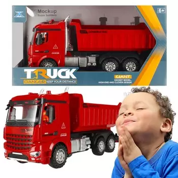 Грузовик - красный самосвал 6+ МЕГА КРЕАТИВ Универсал Mega Creative