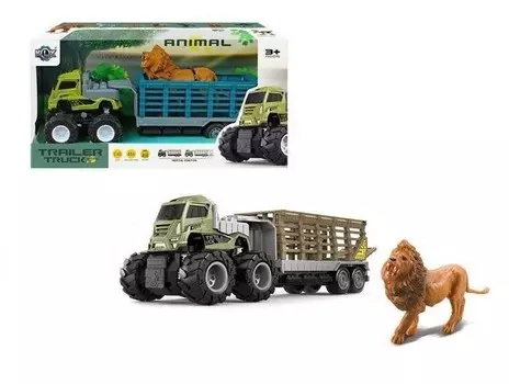 Грузовик с эвакуатором и смесью львов Pro Kids
