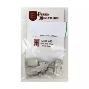 Грузовой автомобиль Opel Blitz 3 тонны, WWII Miniatures - German (10mm) (Perrin Miniatures)