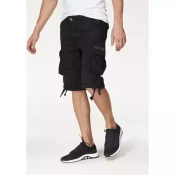 Грузовые бермуды Alpha Industries "Jet Short", черный