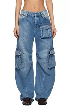 Грузовые джинсы Acne Studios, синий
