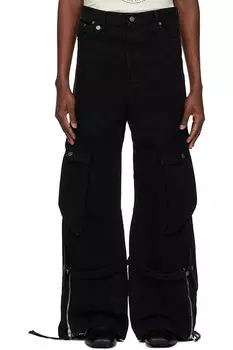 Грузовые джинсы Egonlab, черный