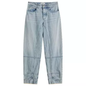 Грузовые джинсы Jil Sander, цвет antartic