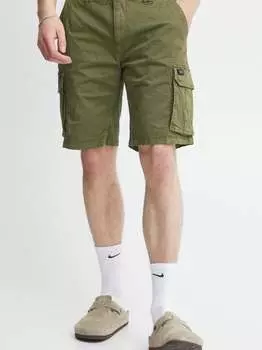 Грузовые шорты Blend, зеленый