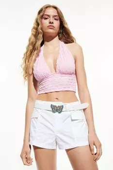 Грузовые шорты H&amp;M, белый